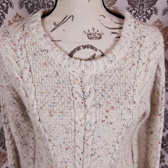 HOLLISTER CABLE KNIT CHUNKY SWEATER - Picture 3 of 8